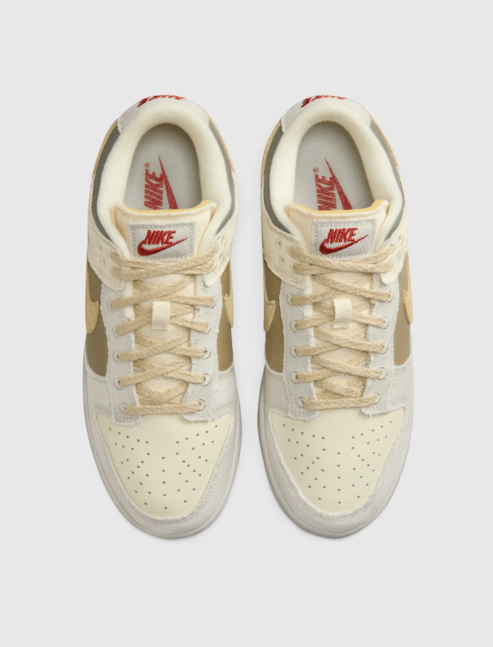 NIKE WOMEN'S DUNK LOW SESAME/ALABASTER   CREAM