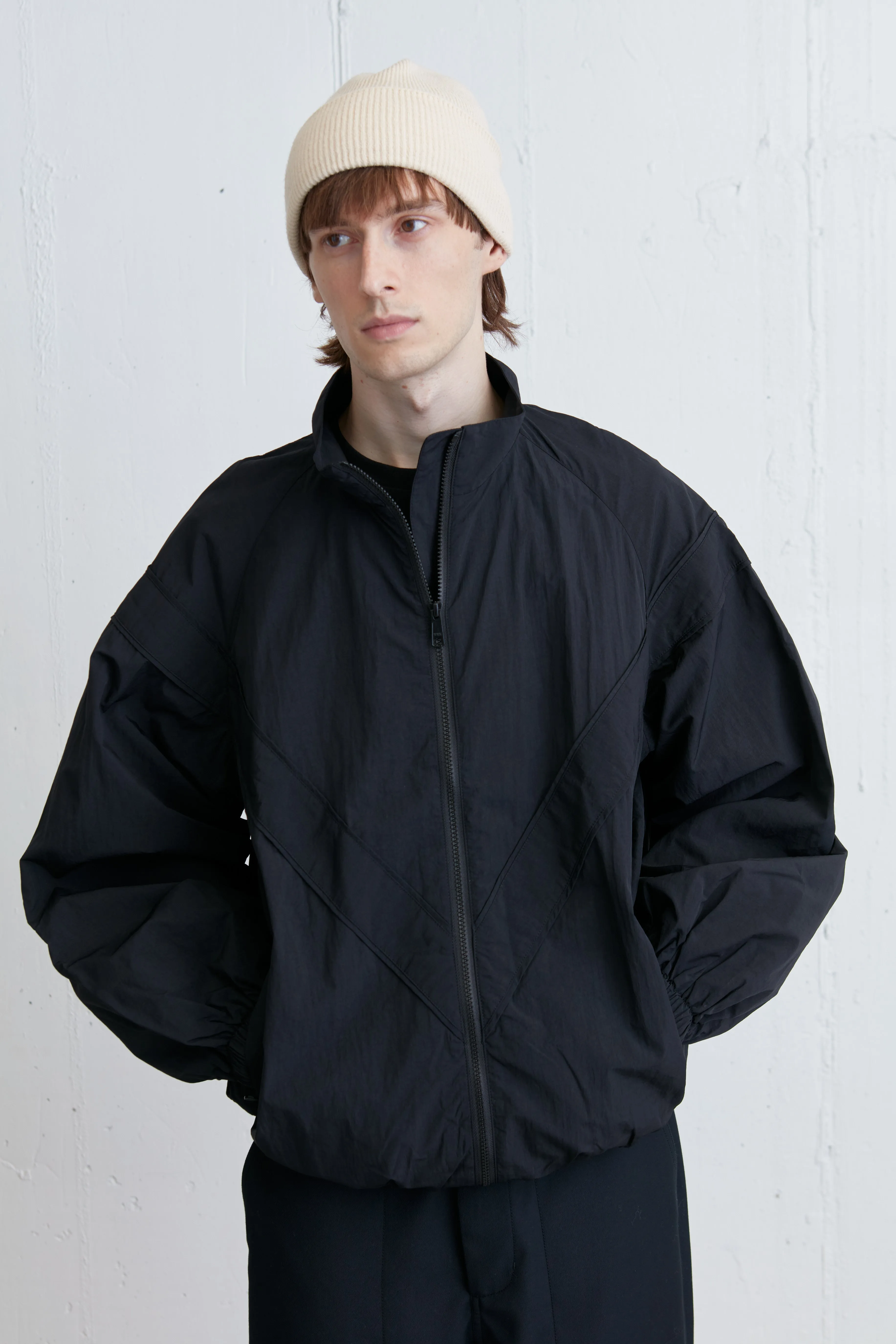 NYLON ZIP-UP JACKET