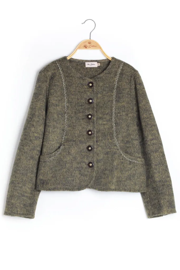 Oak Leaf Wool Jacket