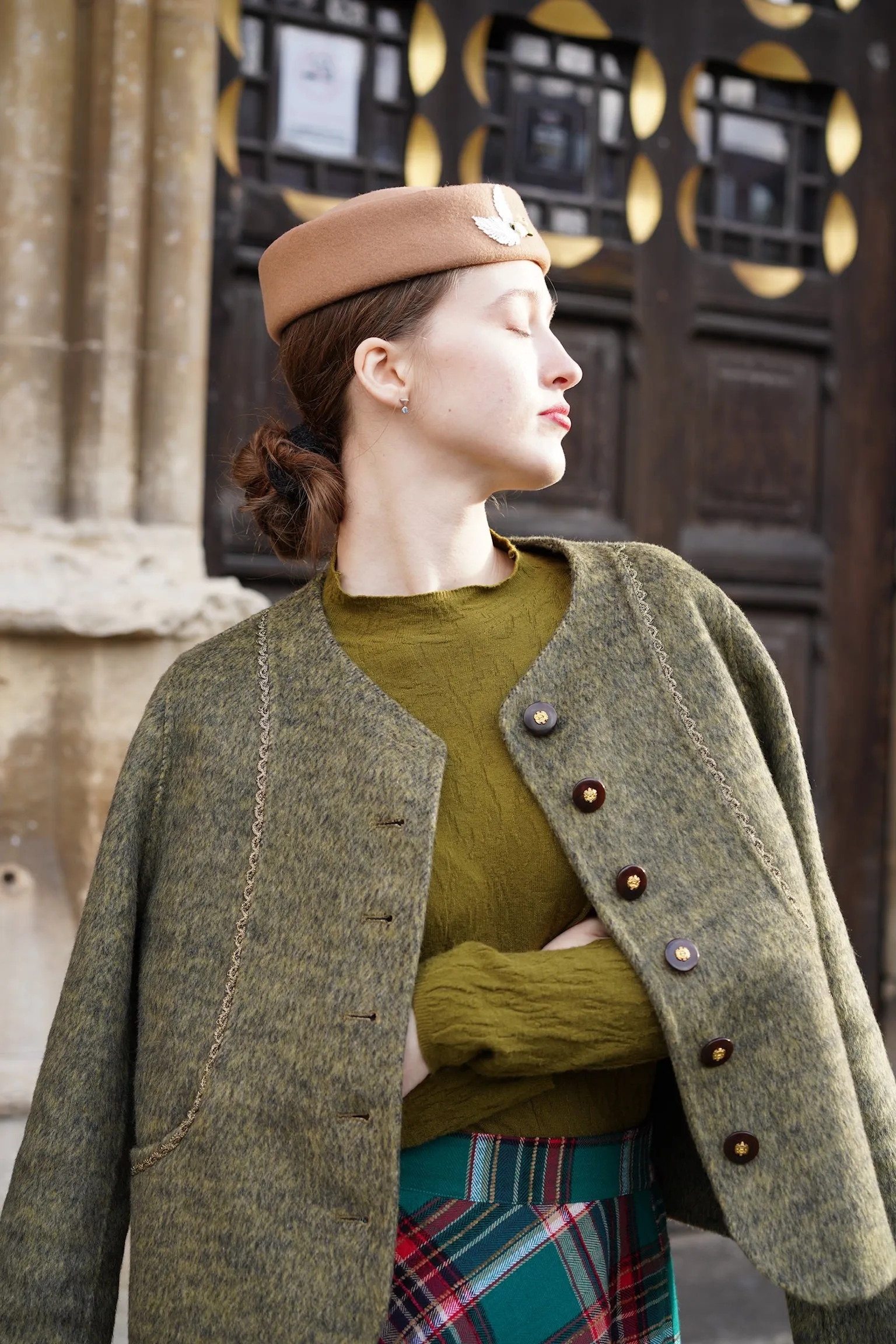 Oak Leaf Wool Jacket