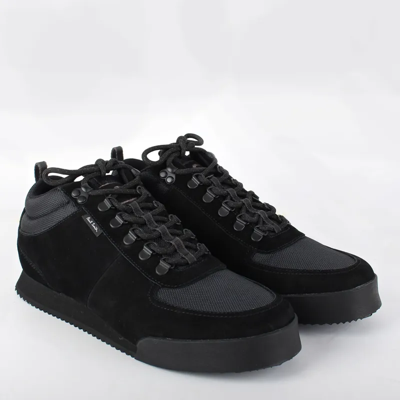 Paul Smith Black Harlan Trainers