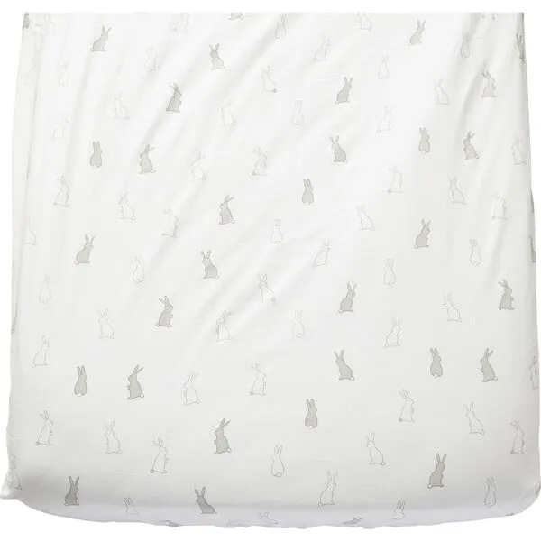 Pehr Bunny Hop Organic Crib Sheet