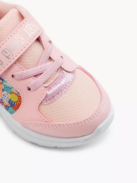 Peppa Pig  Girls Pink Peppa Pig Velcro Trainers