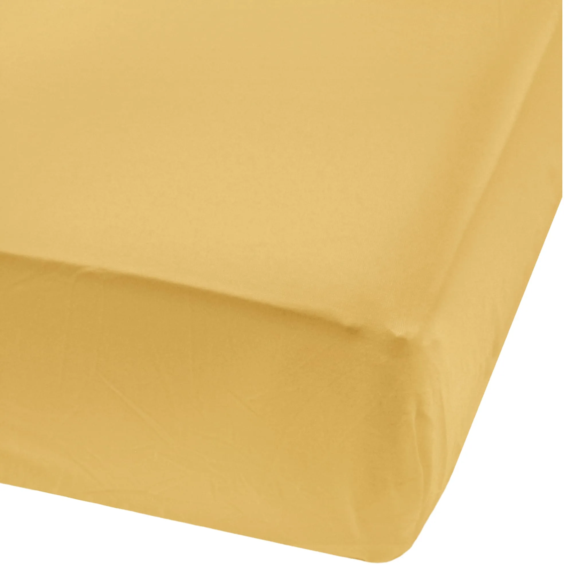 Perlimpinpin Bamboo Fitted Sheet for Baby - Curry  - Clement