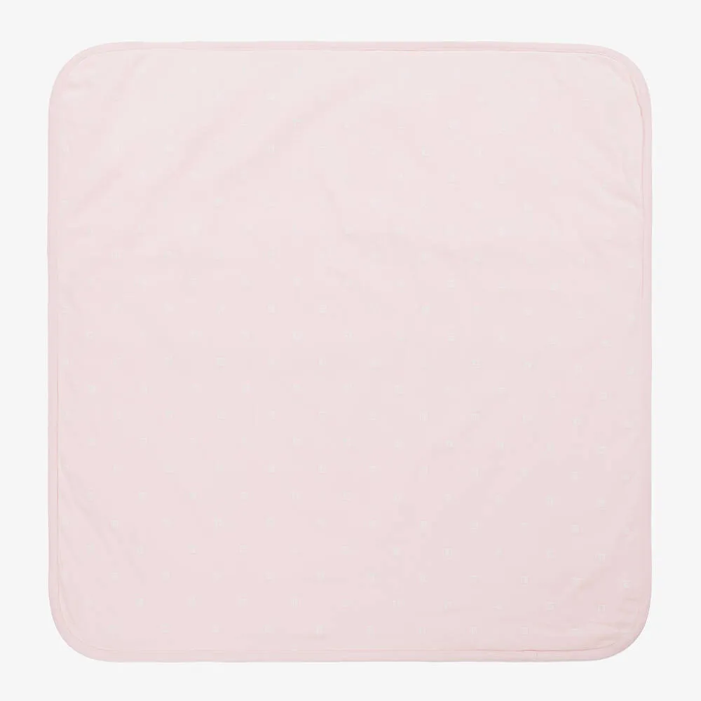 Pink Cotton Padded Blanket (77cm)