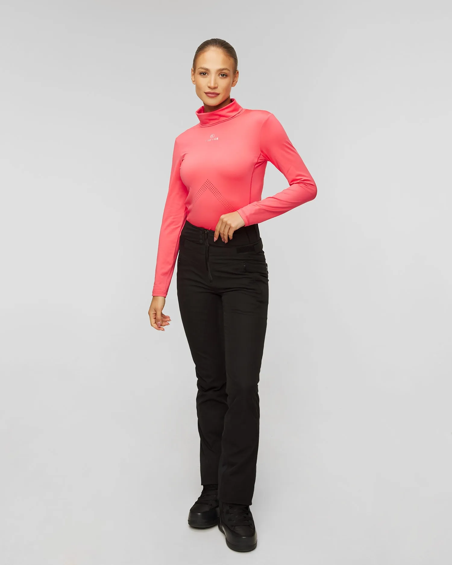 Pink ladies' turtleneck BOGNER FIRE+ICE Regan 54574946-672