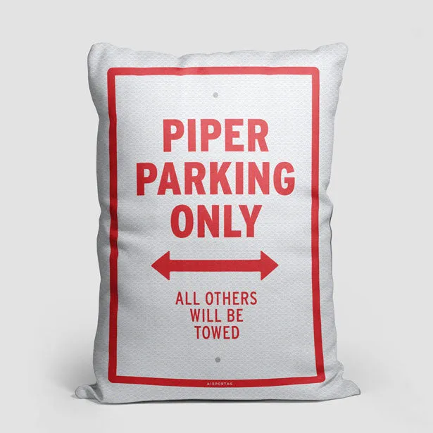 Piper Parking Only - Rectangular Pillow