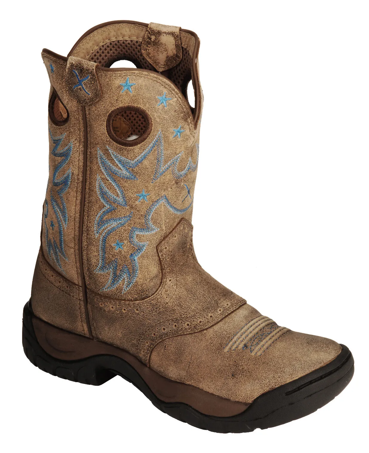 Product Name:  Twisted X Women's Distressed All Around Barn Boot - Round Toe