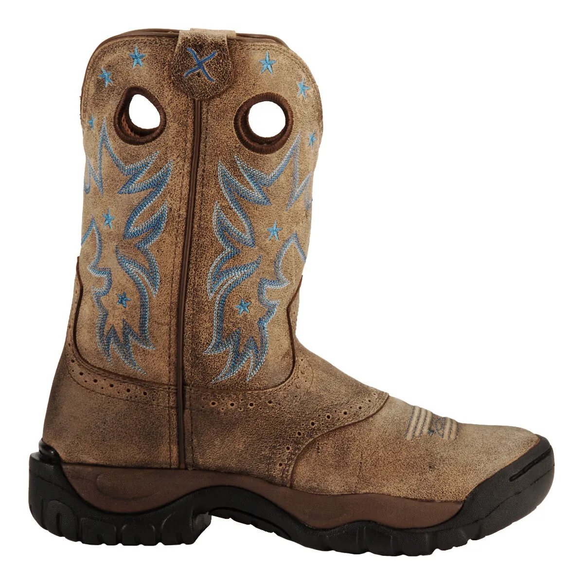 Product Name:  Twisted X Women's Distressed All Around Barn Boot - Round Toe