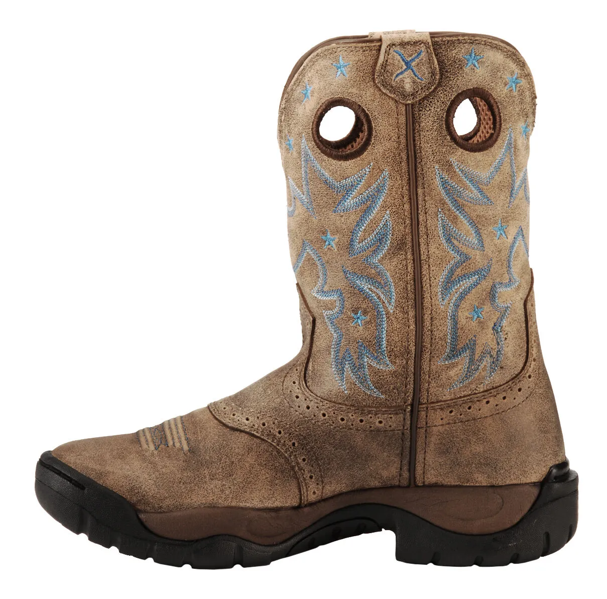 Product Name:  Twisted X Women's Distressed All Around Barn Boot - Round Toe