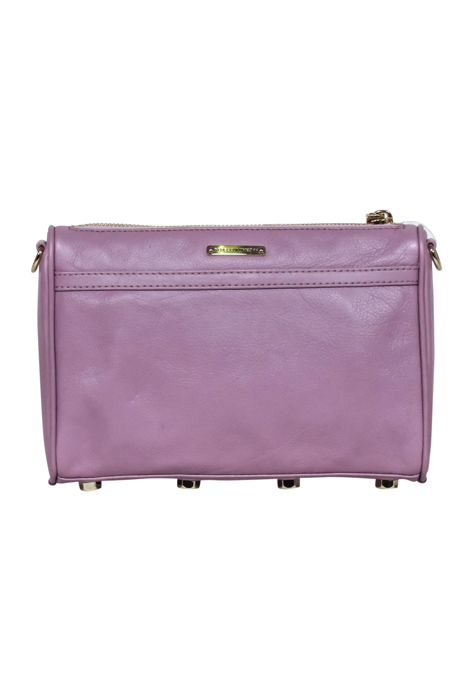 Rebecca Minkoff -  Lavender Leather Crossbody w/ Lobster Claw Clasp