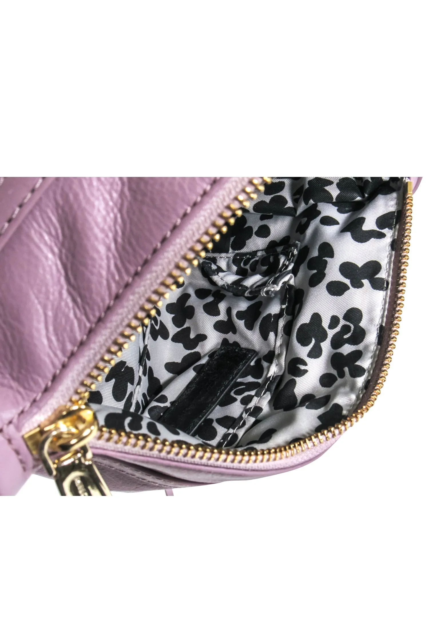 Rebecca Minkoff -  Lavender Leather Crossbody w/ Lobster Claw Clasp