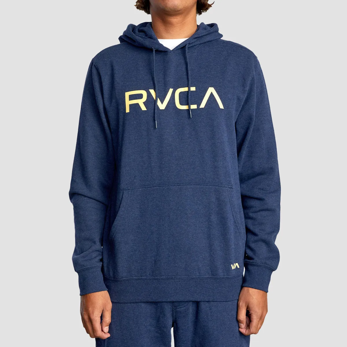 RVCA Big RVCA Pullover Hoodie Navy Heather