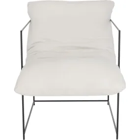 Safavieh Portland Pillow Top Accent Chair, Ivory