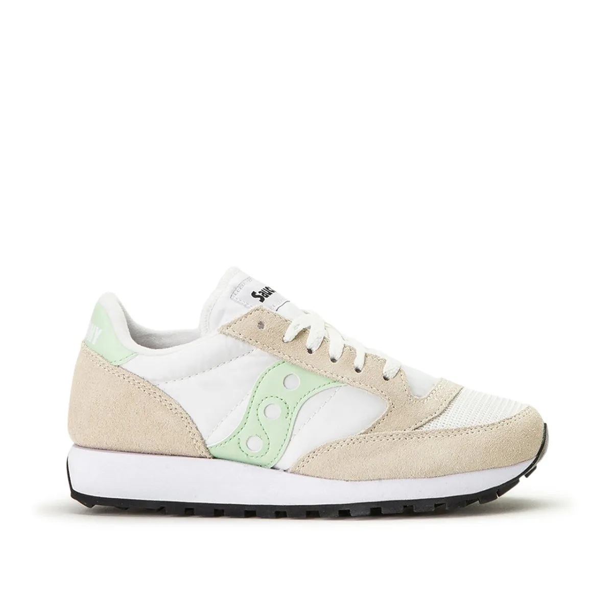 Saucony Jazz Original Vintage W (White / Beige / Green)