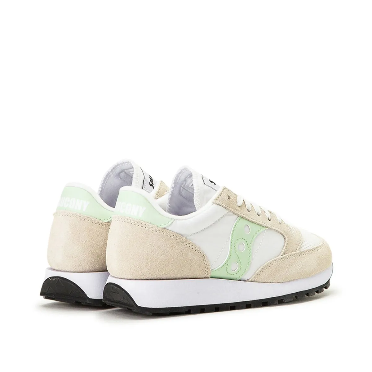 Saucony Jazz Original Vintage W (White / Beige / Green)