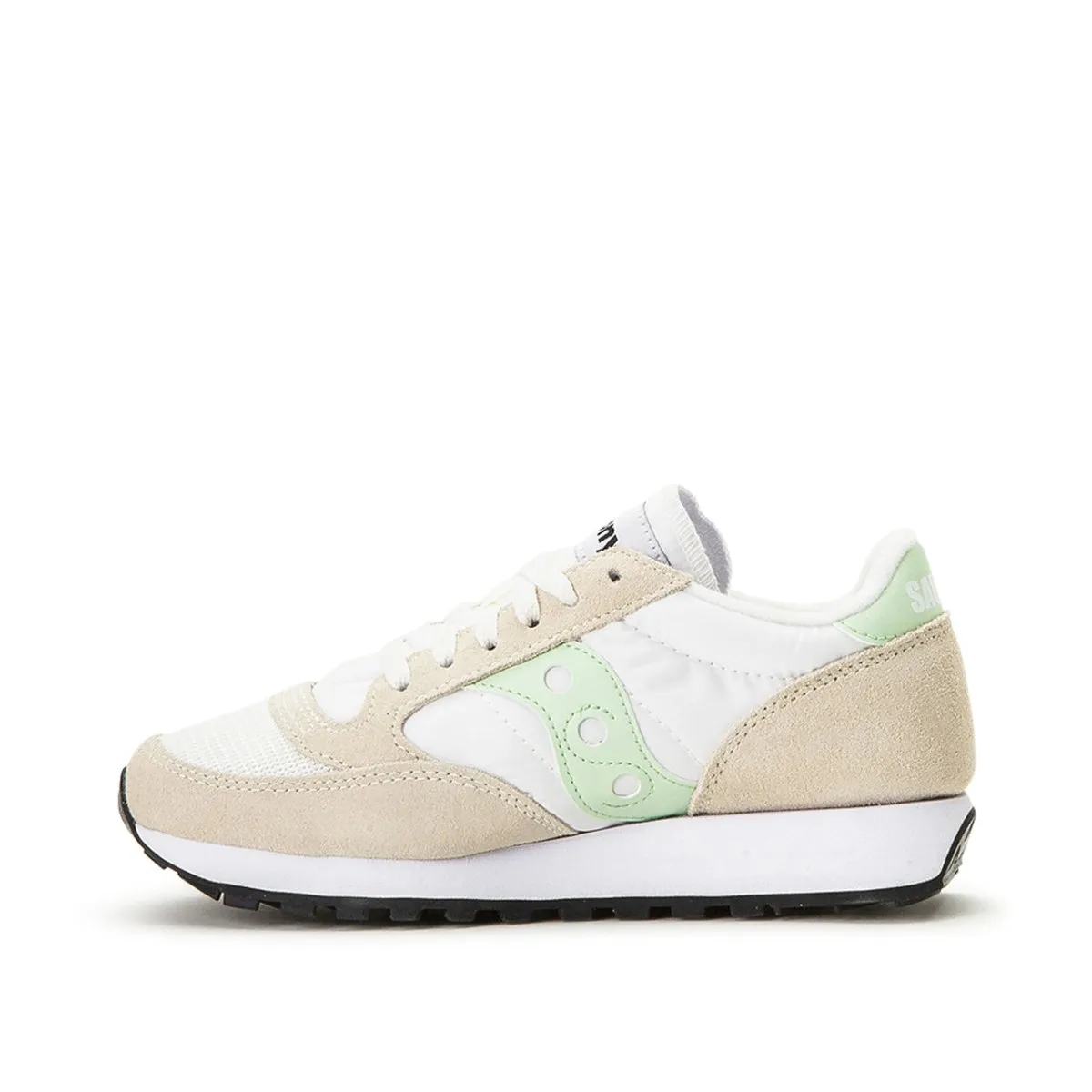 Saucony Jazz Original Vintage W (White / Beige / Green)