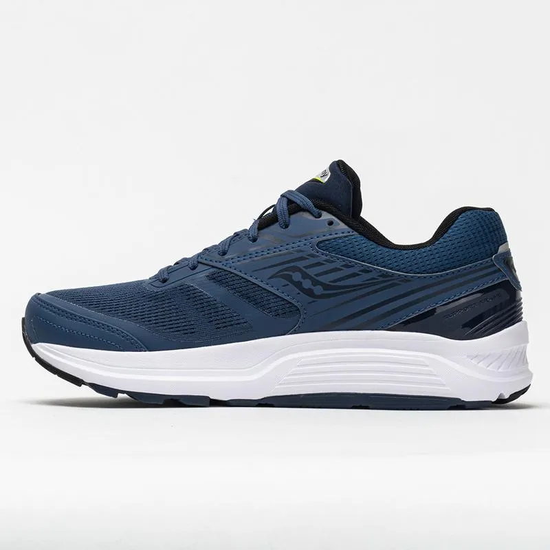 Saucony Mens Echelon 8 Running Shoe- Storm Blue/Black