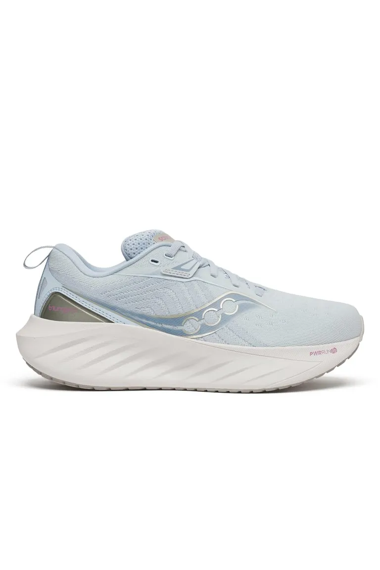 Saucony Womens Triumph 22 Wide Vapour/Moon