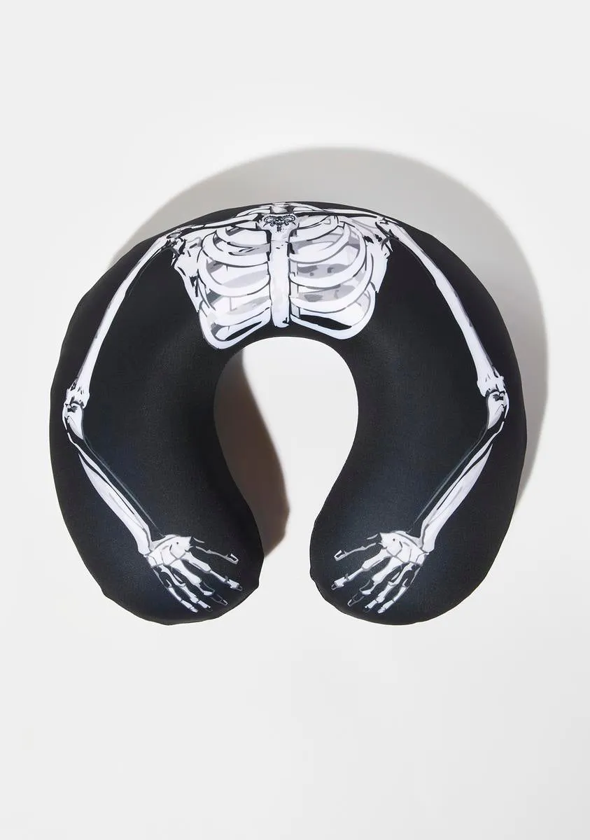 Skeleton Neck Pillow-