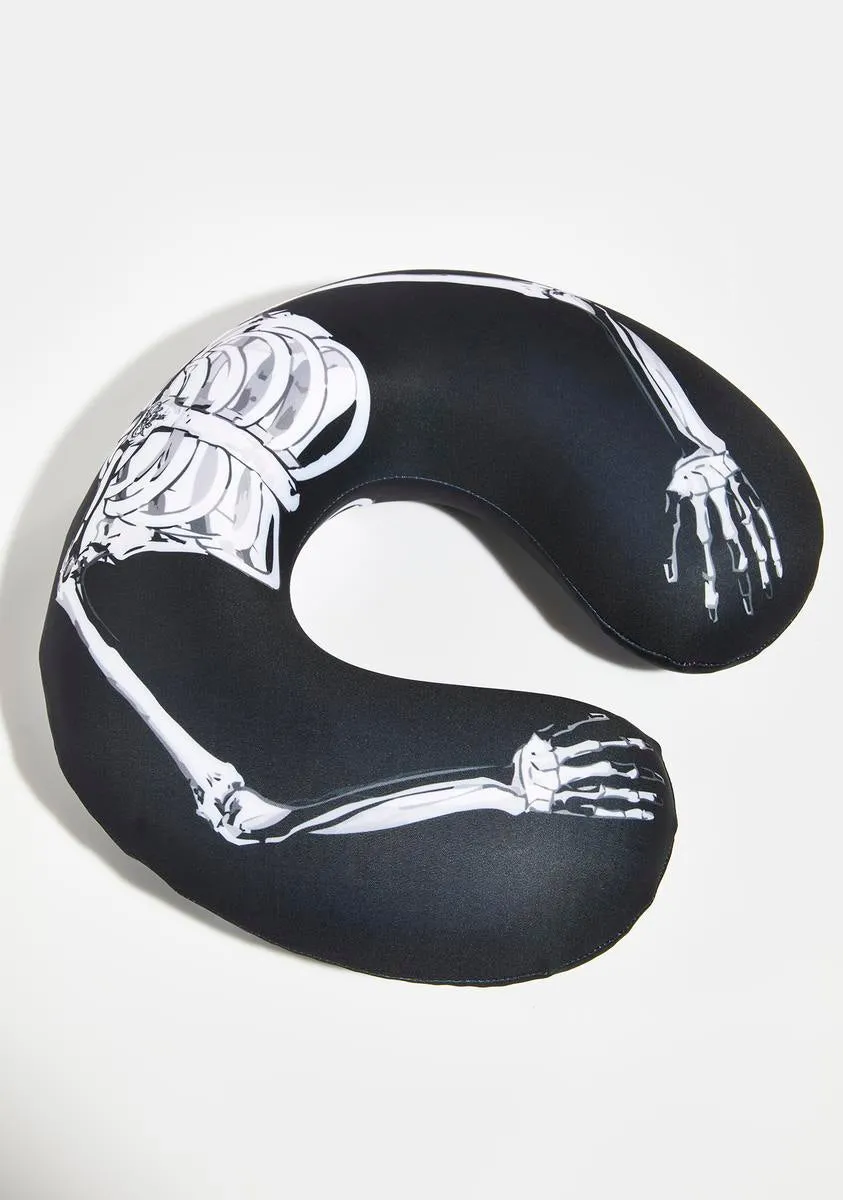 Skeleton Neck Pillow-