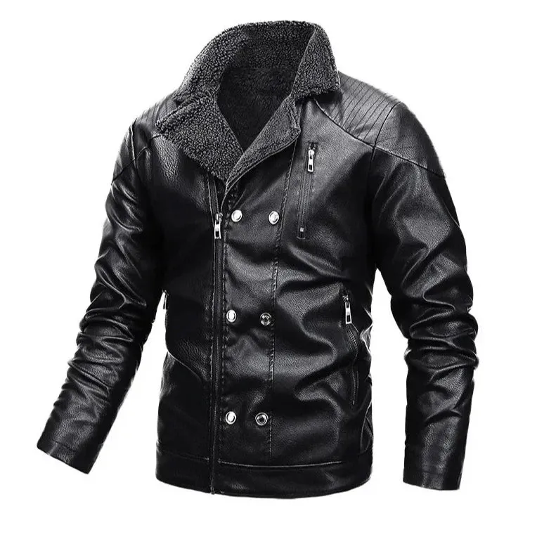 Solomon Virsala Leather Biker Jacket