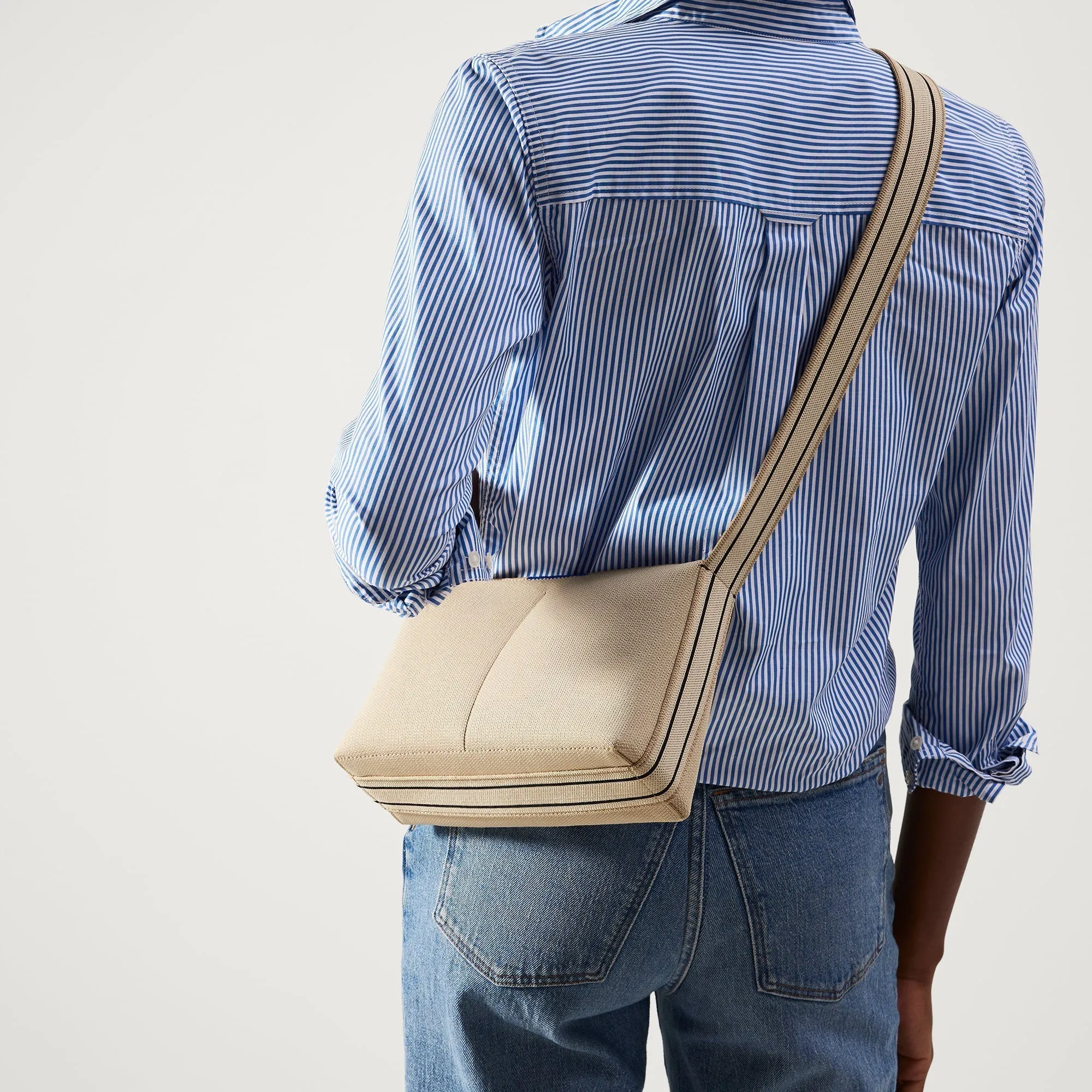 The Casual Crossbody in Parchment