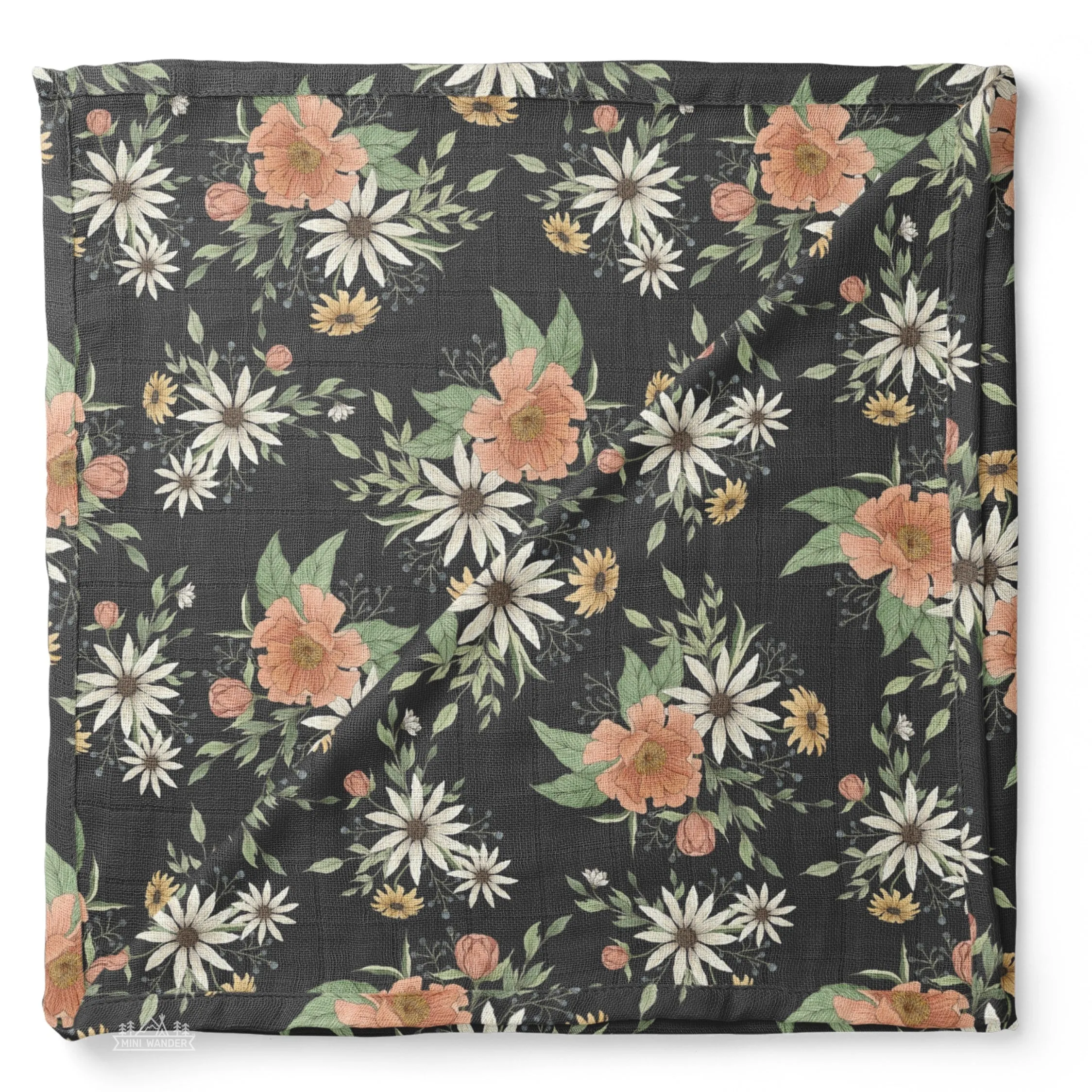 The Mini Wander Swaddle Blanket - Spring Blossom (Various)