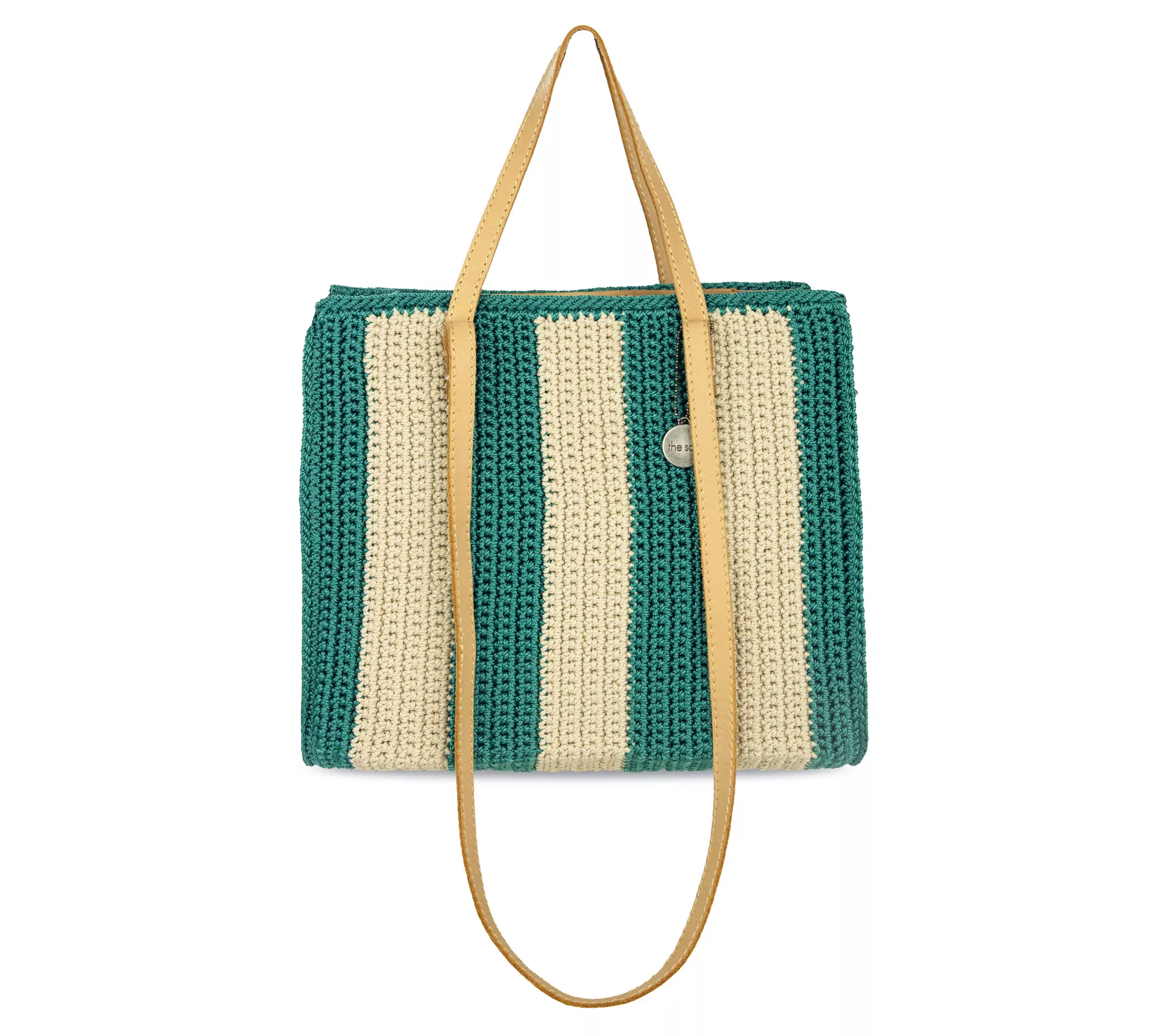 The Sak Sable Crochet Medium Boxy Tote