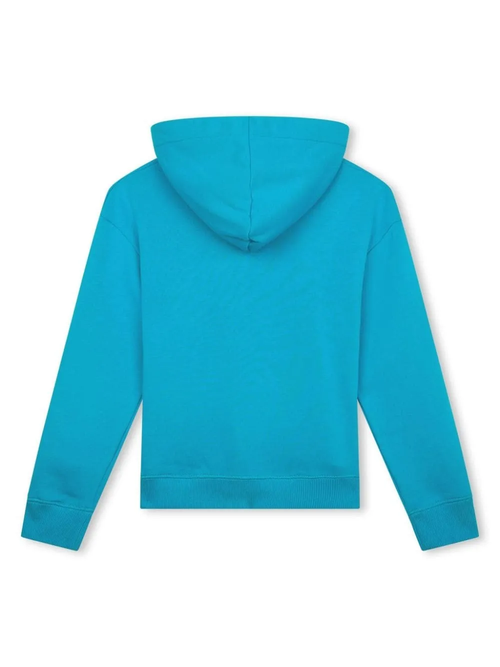 Turquoise Hoodie with Logo and \