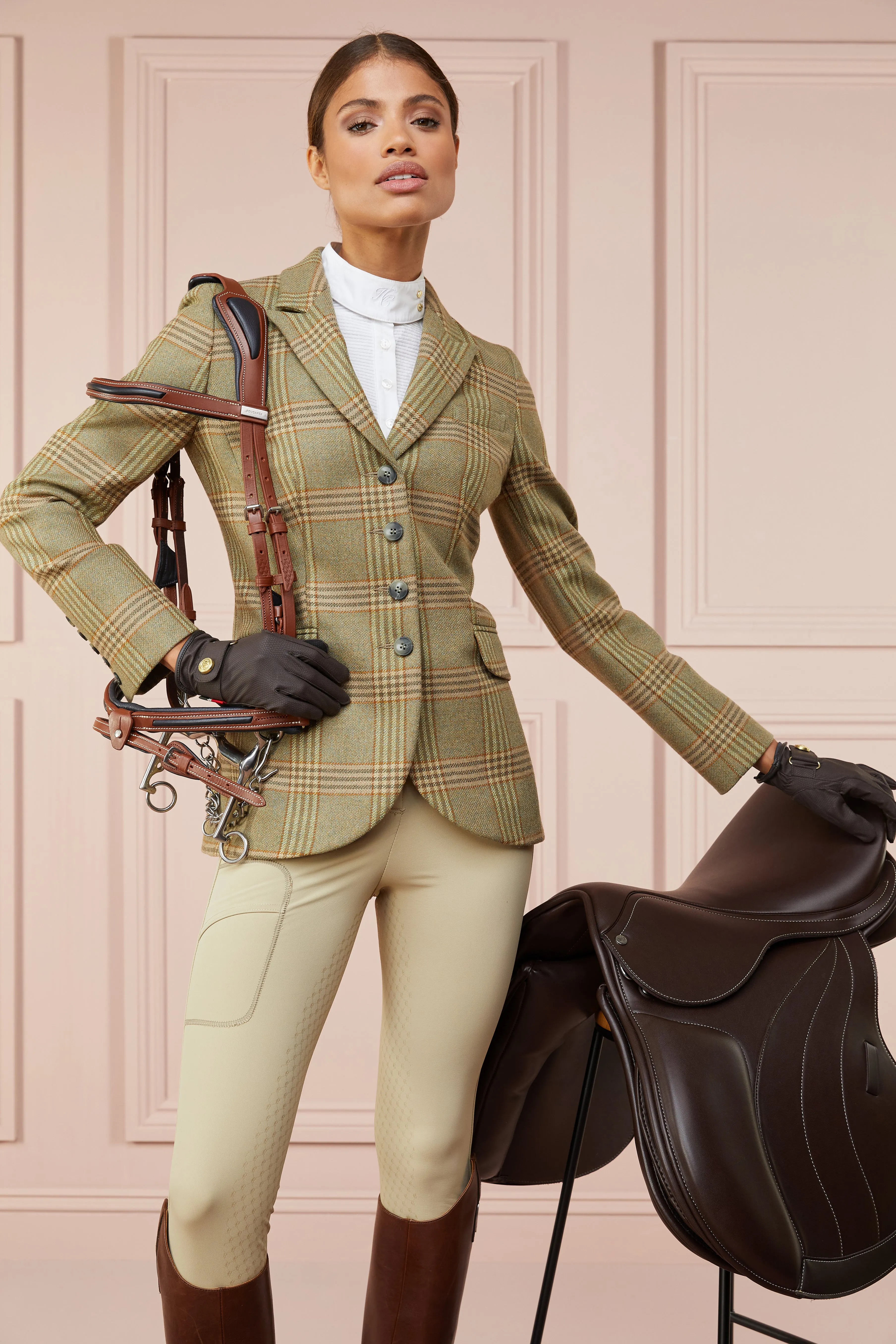 Tweed Riding Jacket (Leveret)