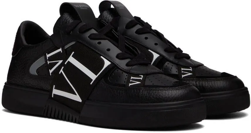 Valentino Garavani Black VL7N Low-Top Sneakers