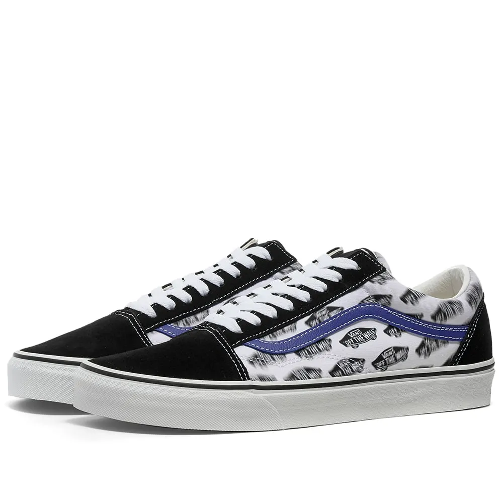 Vans UA Old SkoolBlack & Royal Blue