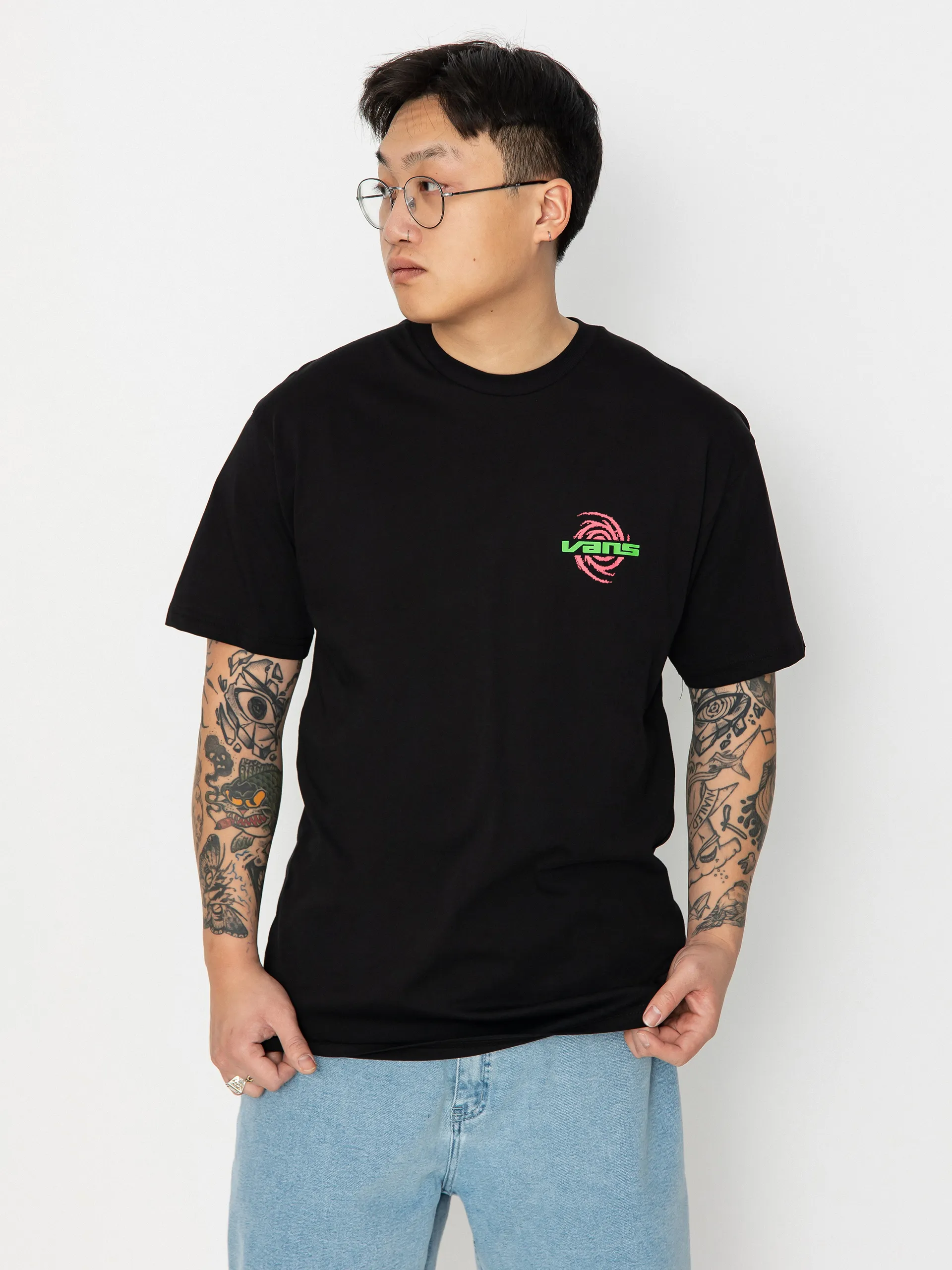 Vans Wormhole Warped T-shirt (black)