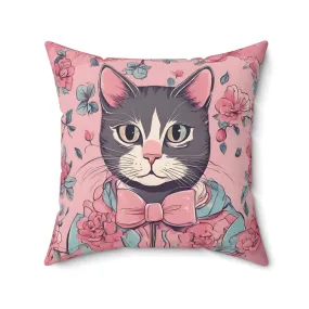 Victorian Cat Pillow