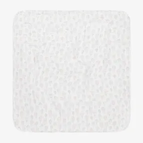 White Organic Cotton Muslin Blanket (120cm)