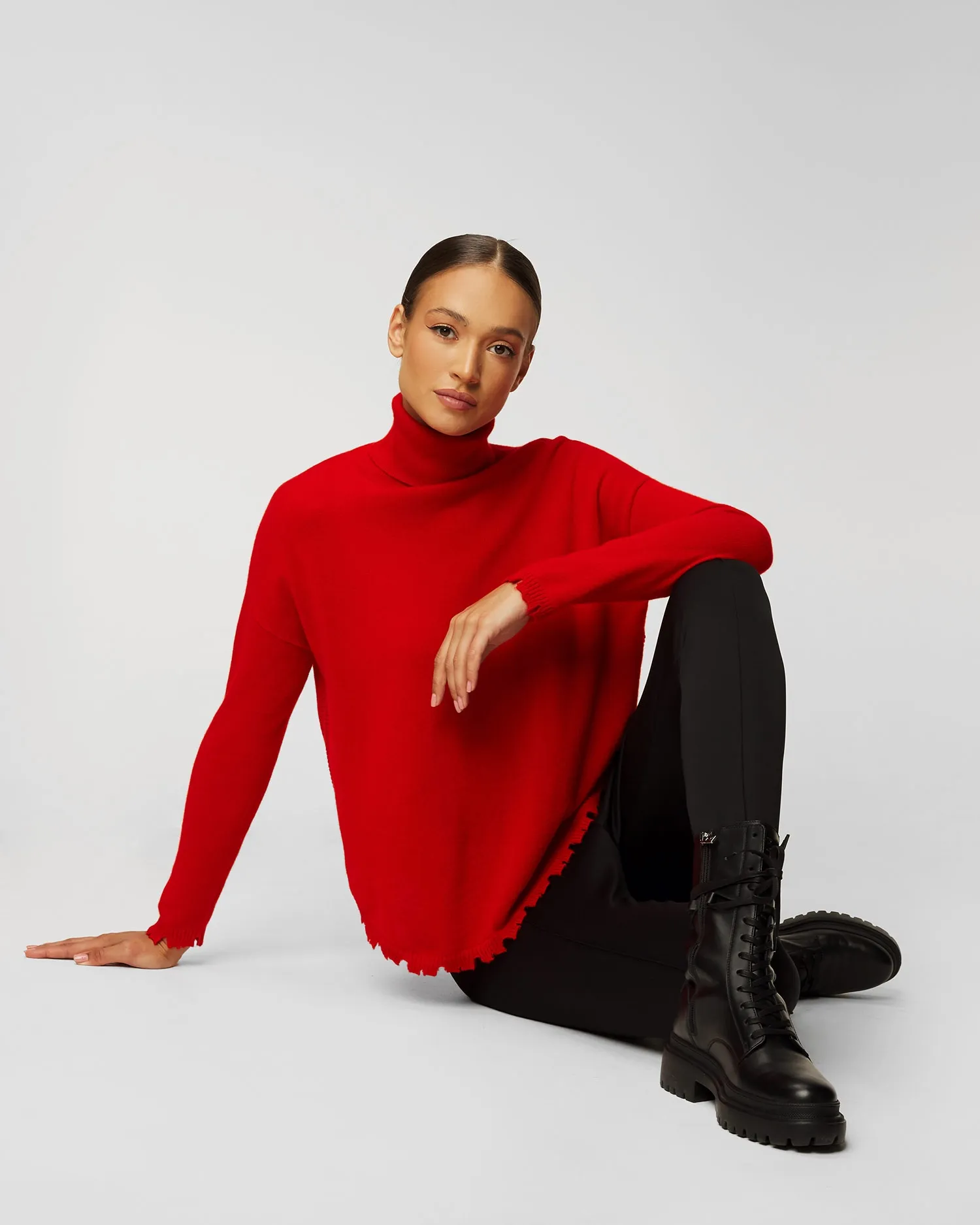 Women's cashmere turtleneck Kujten Mavis f3102-2265