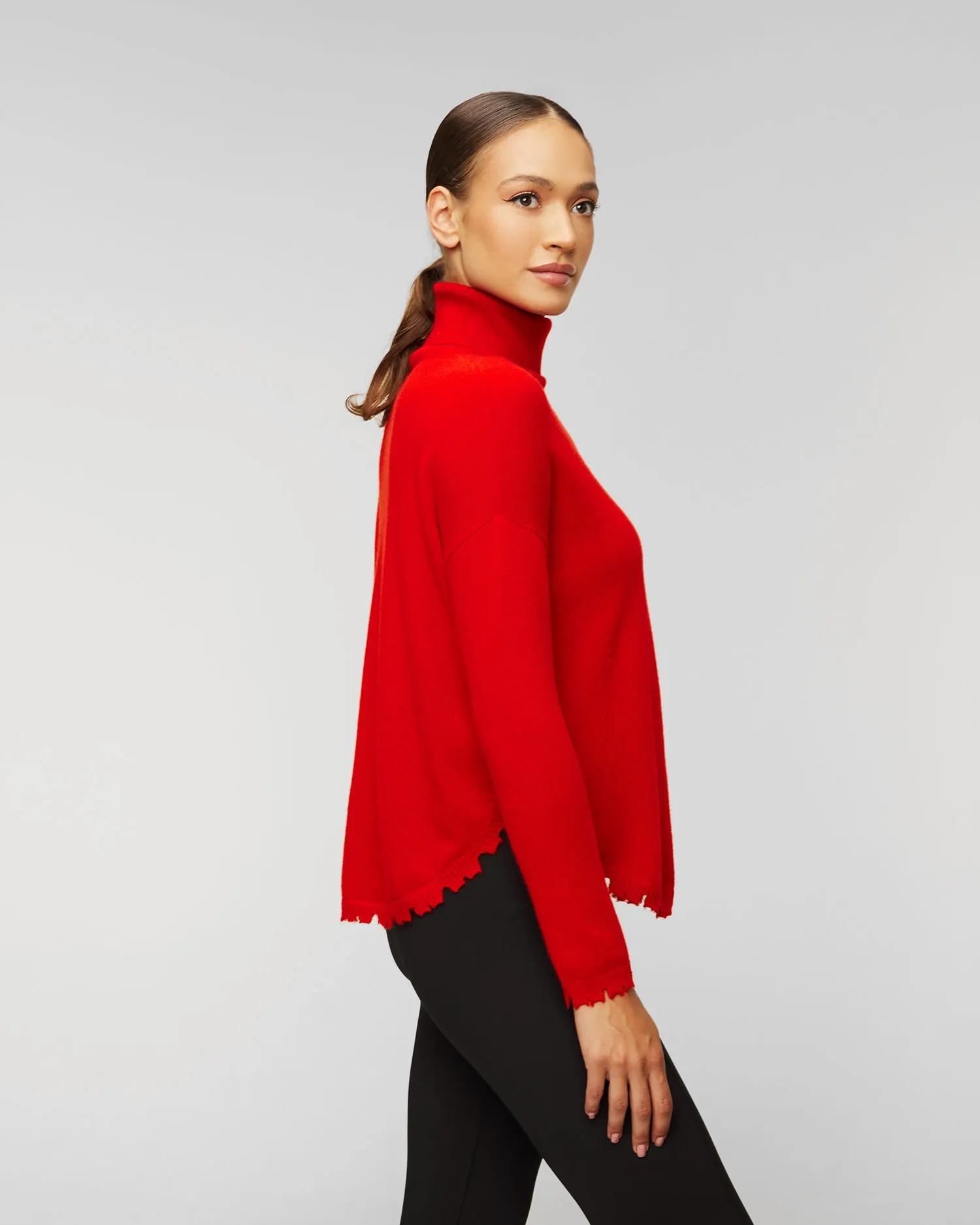 Women's cashmere turtleneck Kujten Mavis f3102-2265