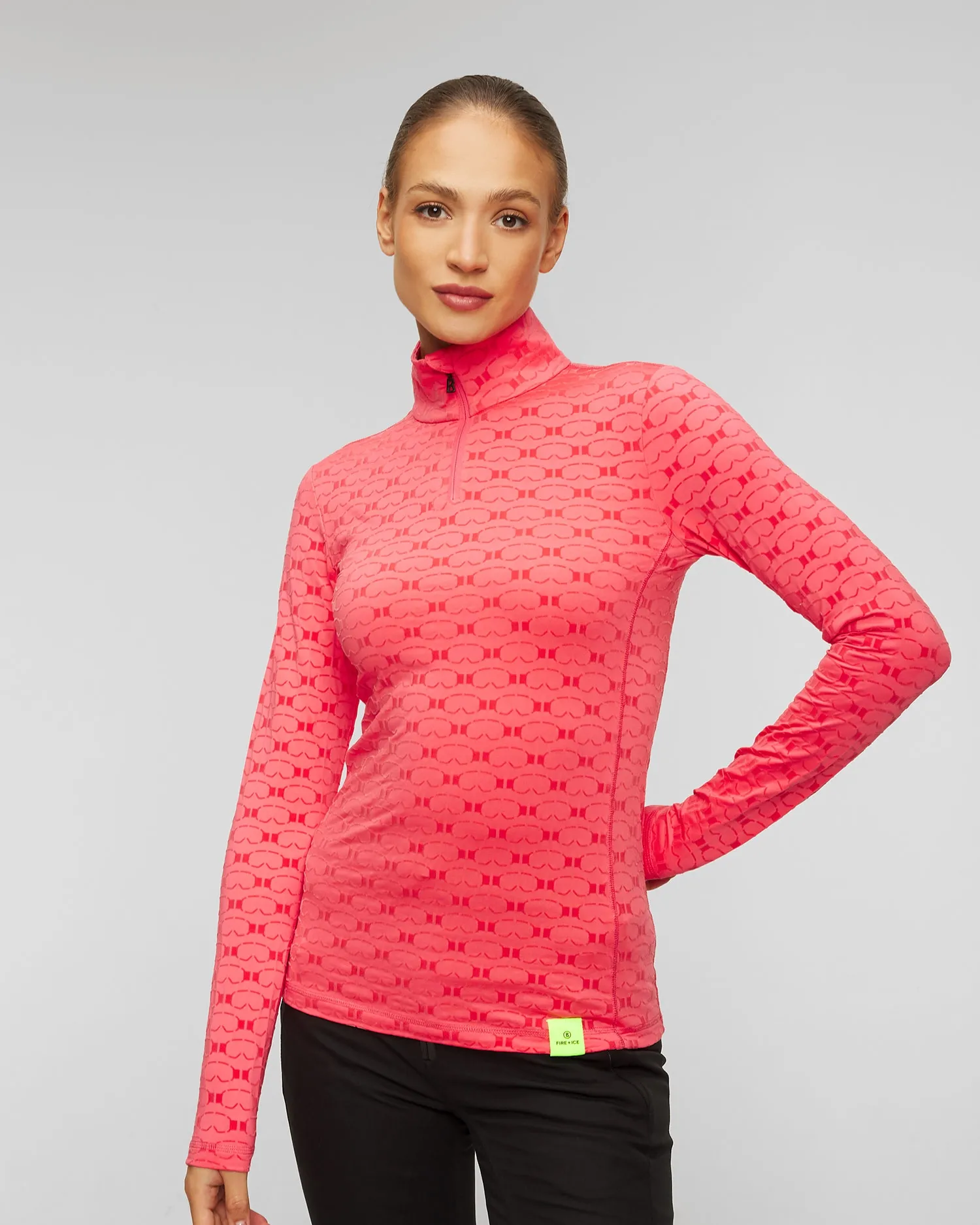 Women's pink turtleneck BOGNER FIRE+ICE Margo2 54598573-672