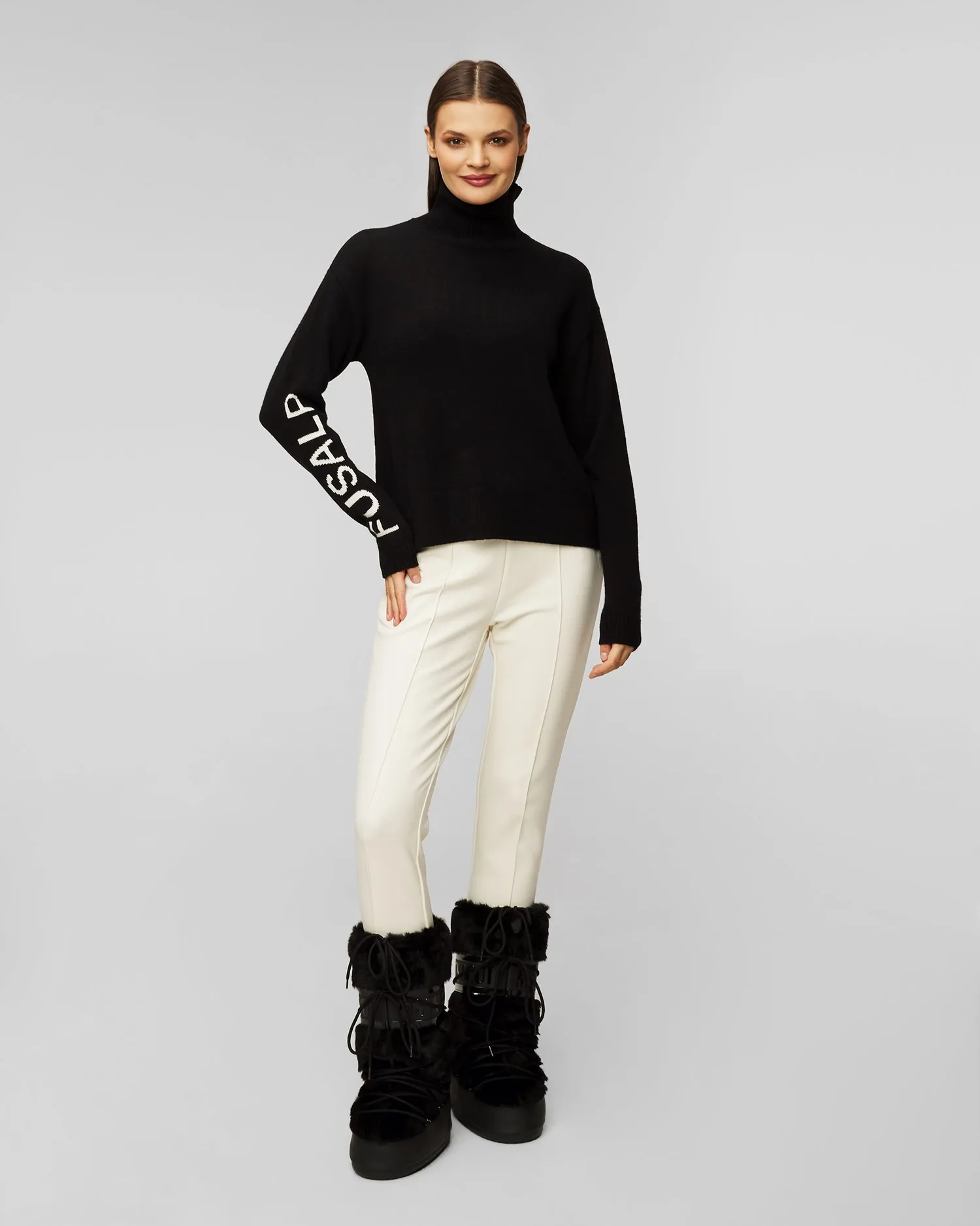 Women's wool turtleneck Fusalp Isis E1117-1091