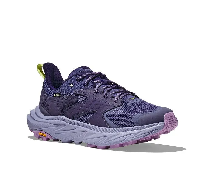 Womens Hoka Anacapa 2 Low GTX in Meteor/Cosmic Sky