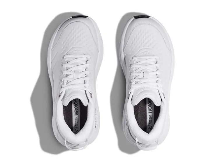 Womens Hoka Bondi SR (Slip Resistant) in White