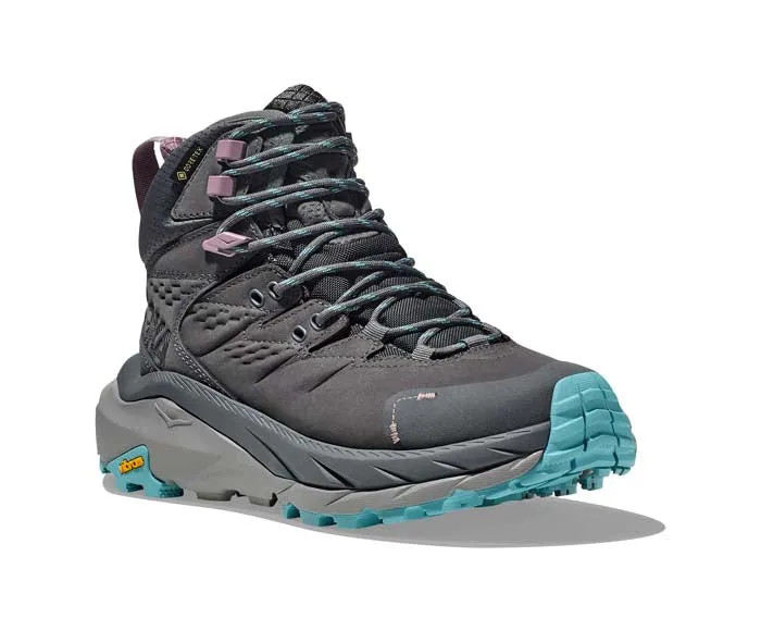 Womens Hoka Kaha 2 GTX in Castlerock/Coastal Shade