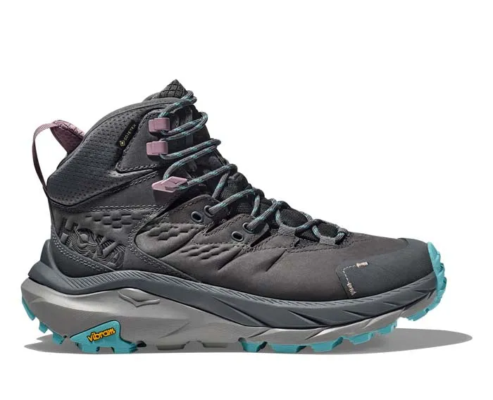 Womens Hoka Kaha 2 GTX in Castlerock/Coastal Shade