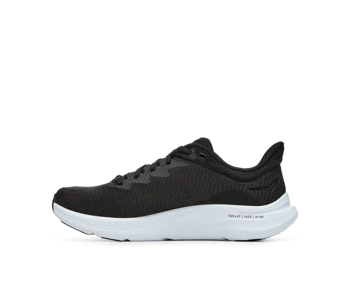 Womens Hoka Solimar in Black/White