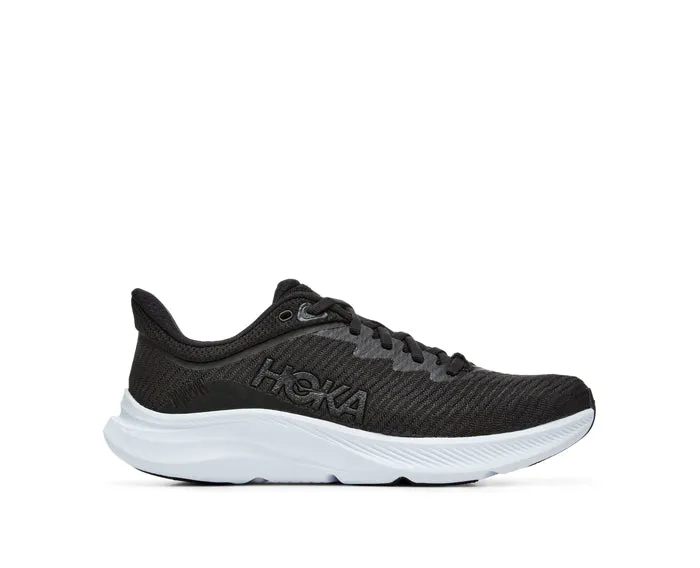 Womens Hoka Solimar in Black/White