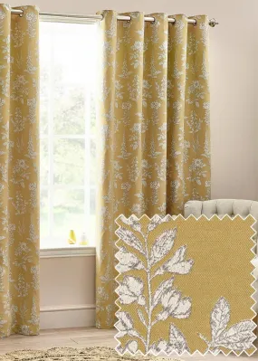 Wylder Nature Sophia Floral Eyelet Curtains