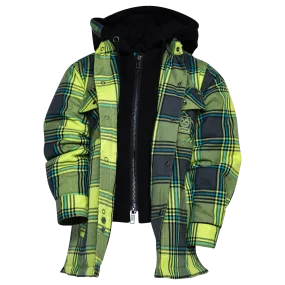 Youth Jobsite Hooded Flannel Jacket